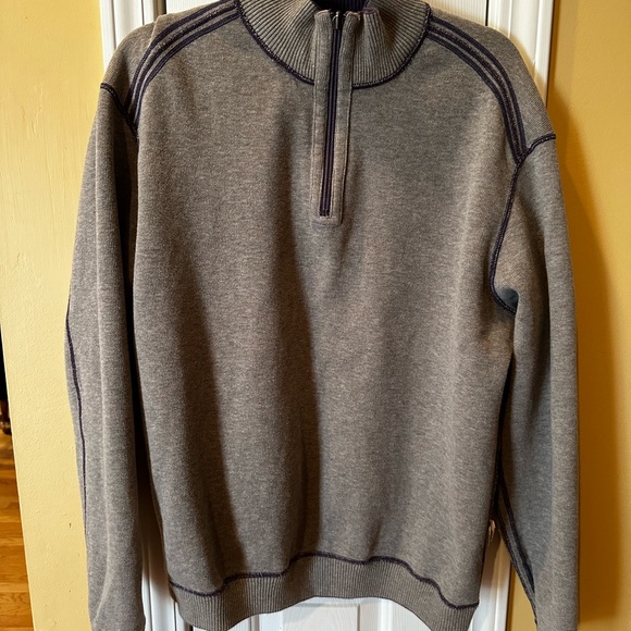 📦 Tommy Bahama Flipshore Reversible Quarter Zip Pullover - Picture 11 of 13